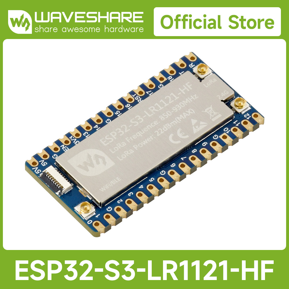 Waveshare Esp32 - Płytka rozwojowa Waveshare ESP32-S3 LoRa, zintegrowana