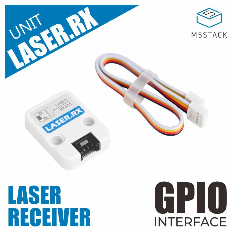 M5Stack - Oficjalny Laser M5Stack.Rx - moduł odbiornika