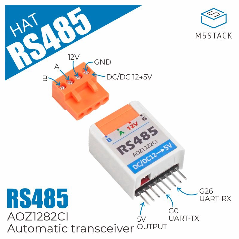 M5Stickc - M5Stack Oficjalna czapka M5StickC RS485 AOZ1282CI