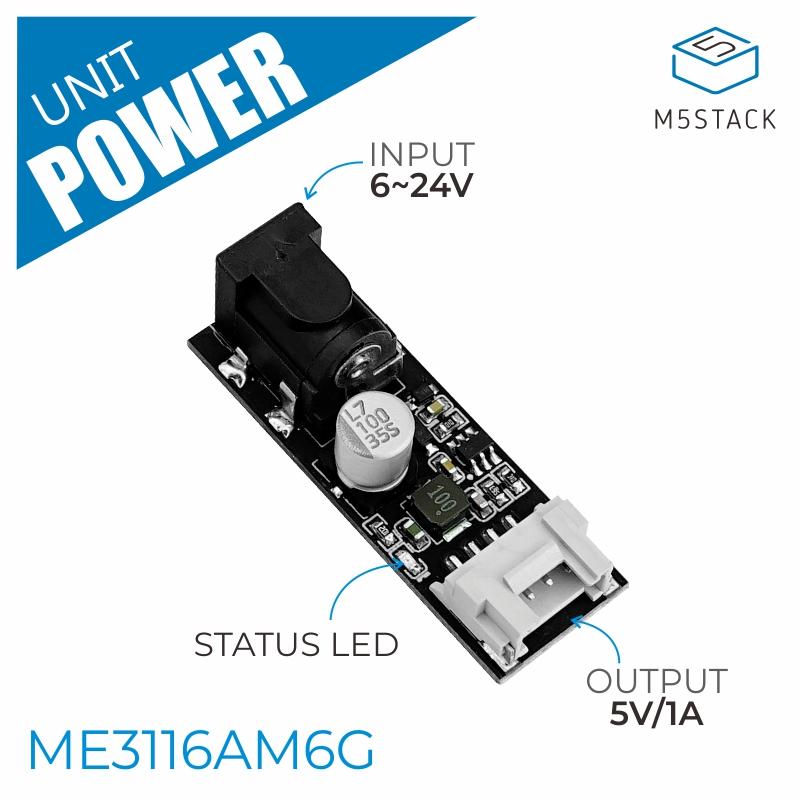 M5Stack - Oficjalna przetwornica Buck 5 V M5Stack