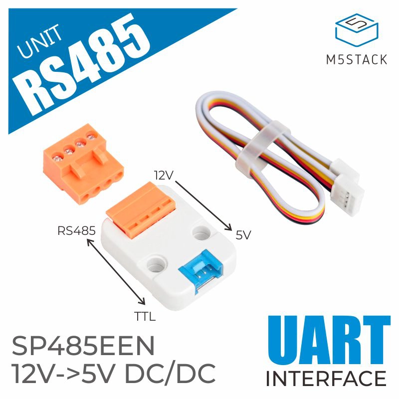 M5Stack - Oficjalna jednostka konwertera RS485 na TTL