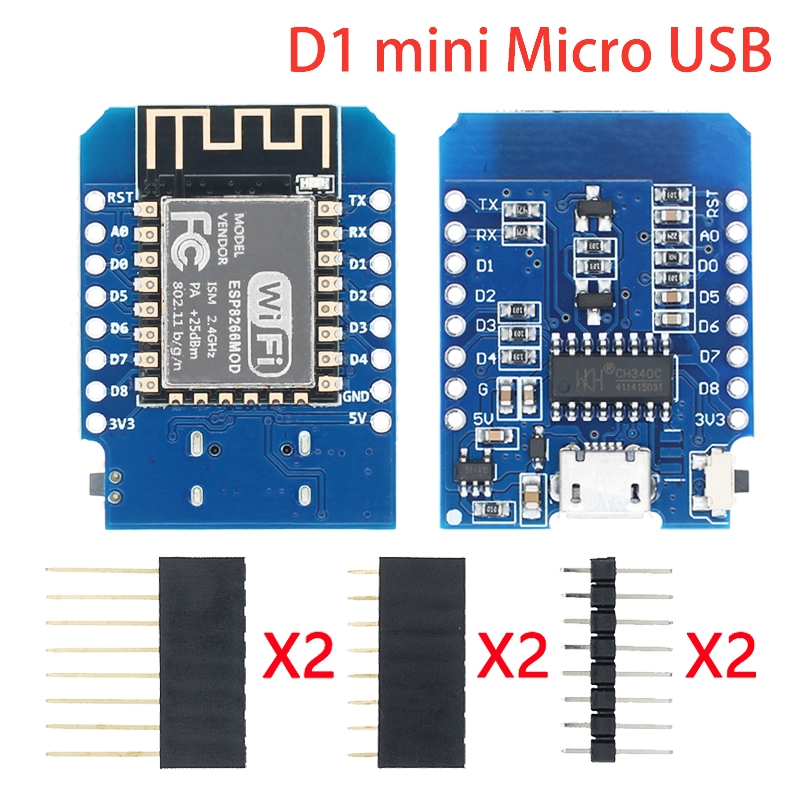 Micro USB/Type-C USB WeMos D1  – D1 Mini Pro recenzja i cena