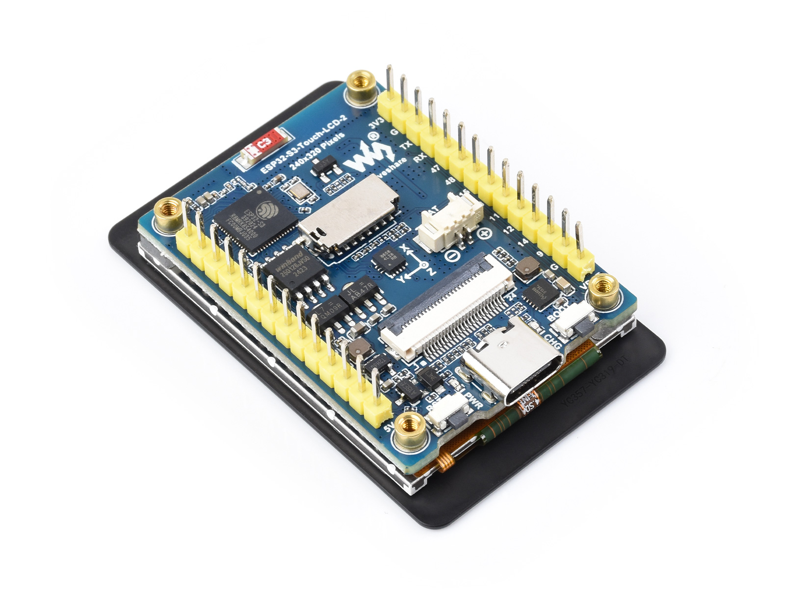 Waveshare ESP32-S3 2-calowa pł – Lolin S3 recenzja i cena