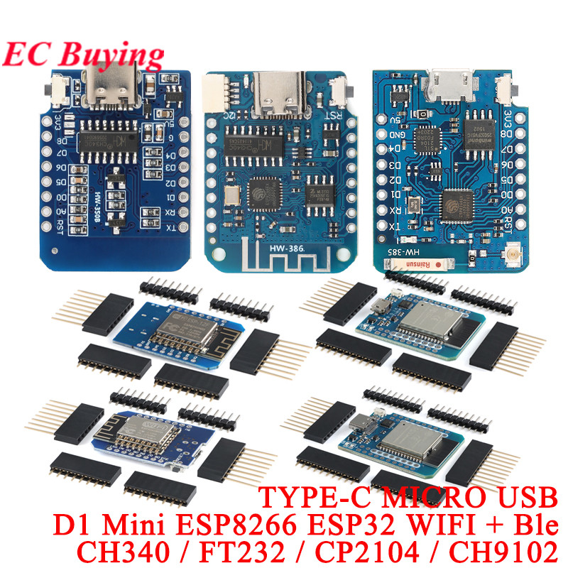 10 szt./1 szt. WeMos LOLIN D1  – D1 Mini Pro recenzja i cena