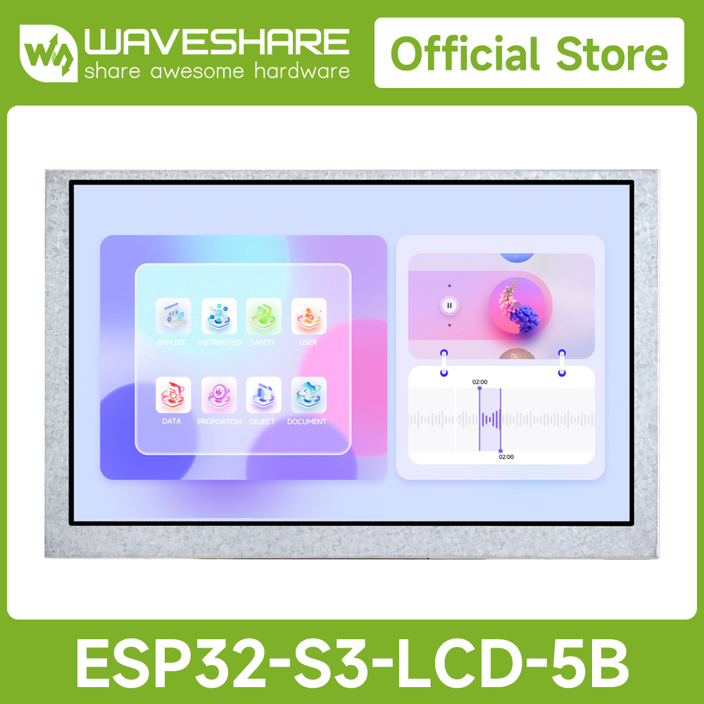 Waveshare ESP32-S3 – 5-calowy  – Doit Esp32 recenzja i cena