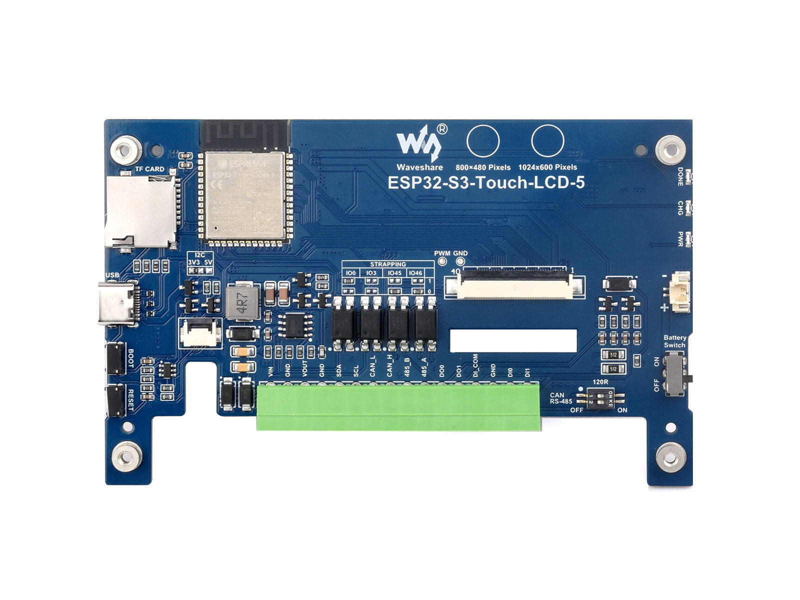 Waveshare ESP32-S3 – 5-calowy  – Doit Esp32 recenzja i cena