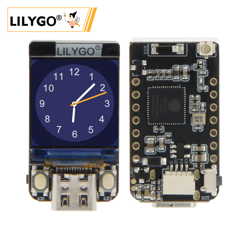 LILYGO T-QT Pro ESP32-S3 GC9A0 – Lolin S3 recenzja i cena